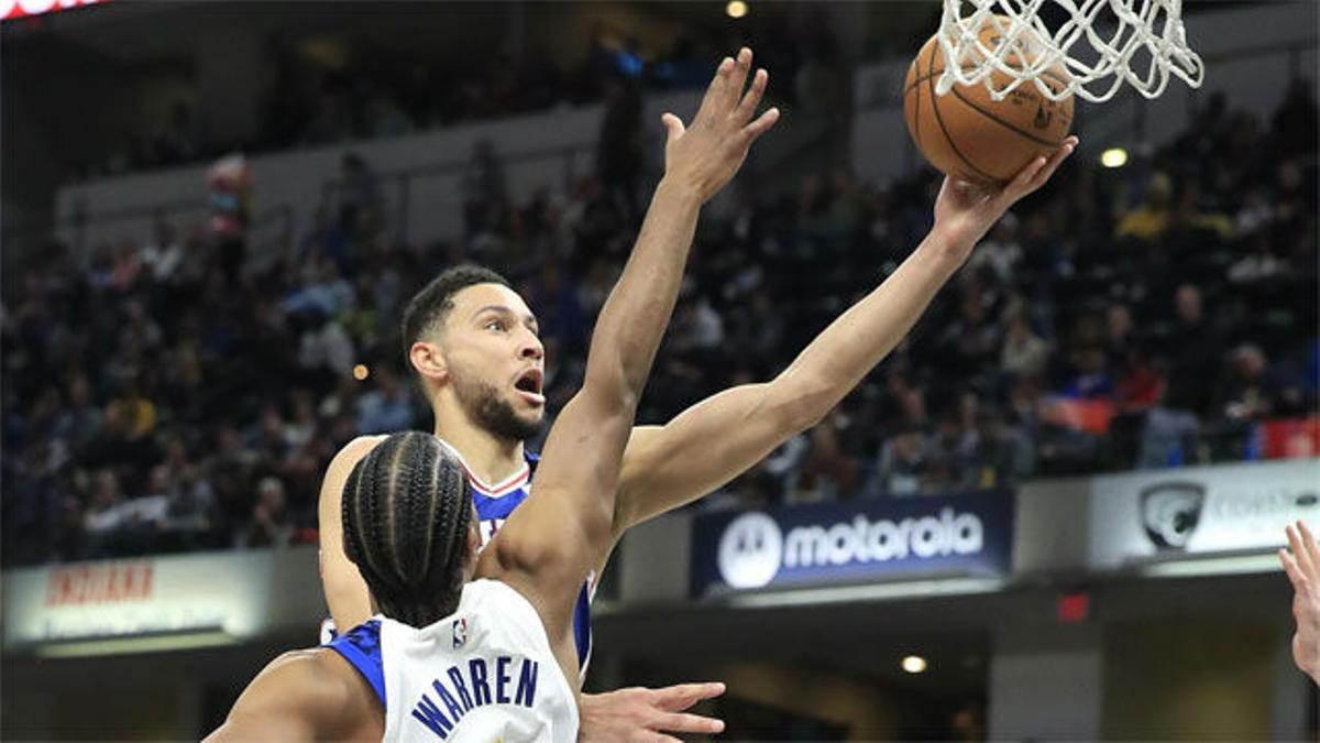 Warren lidera la remontada de Indiana ante Philadelphia