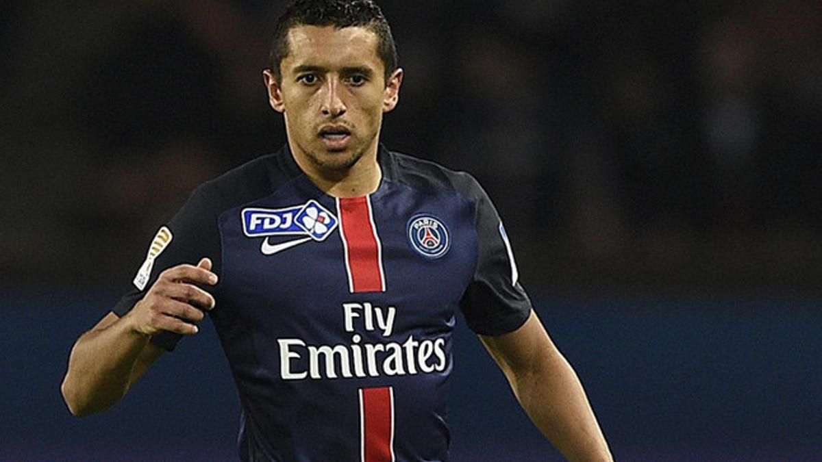 Marquinhos, central brasileño del PSG