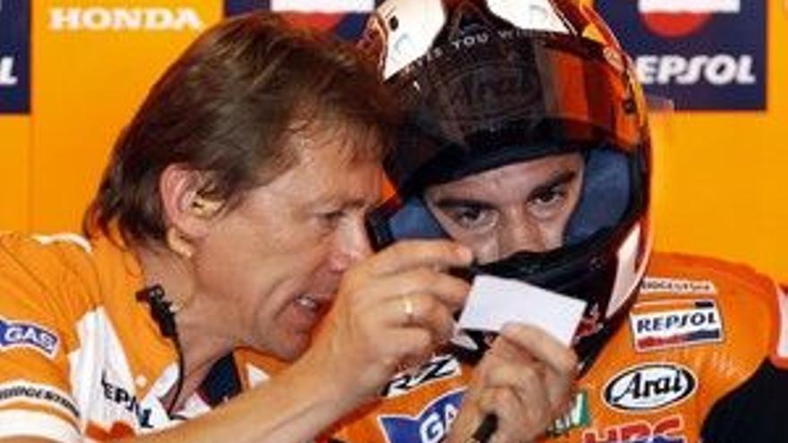 Pedrosa considera a Simoncelli un caradura