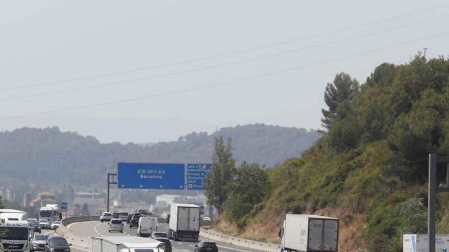 El transport emet un 41% dels gasos de la província de Girona