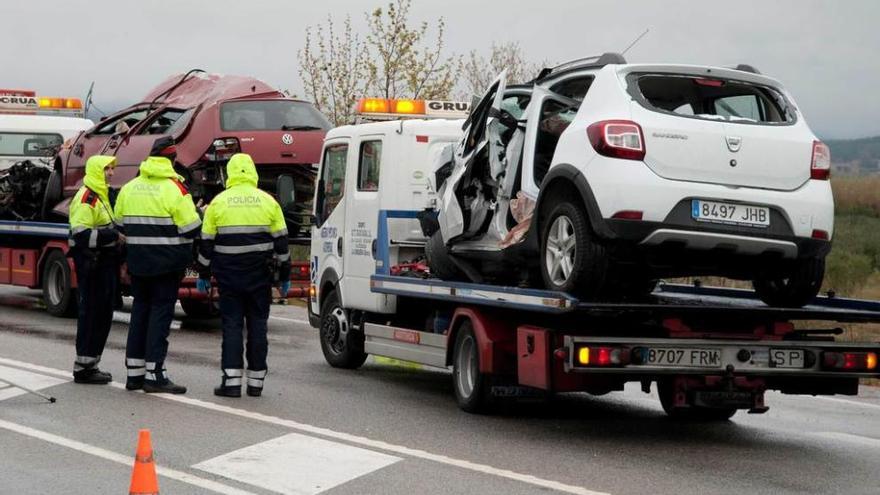 Indignación, rabia y dolor en Figueras por el accidente de tráfico con siete muertos