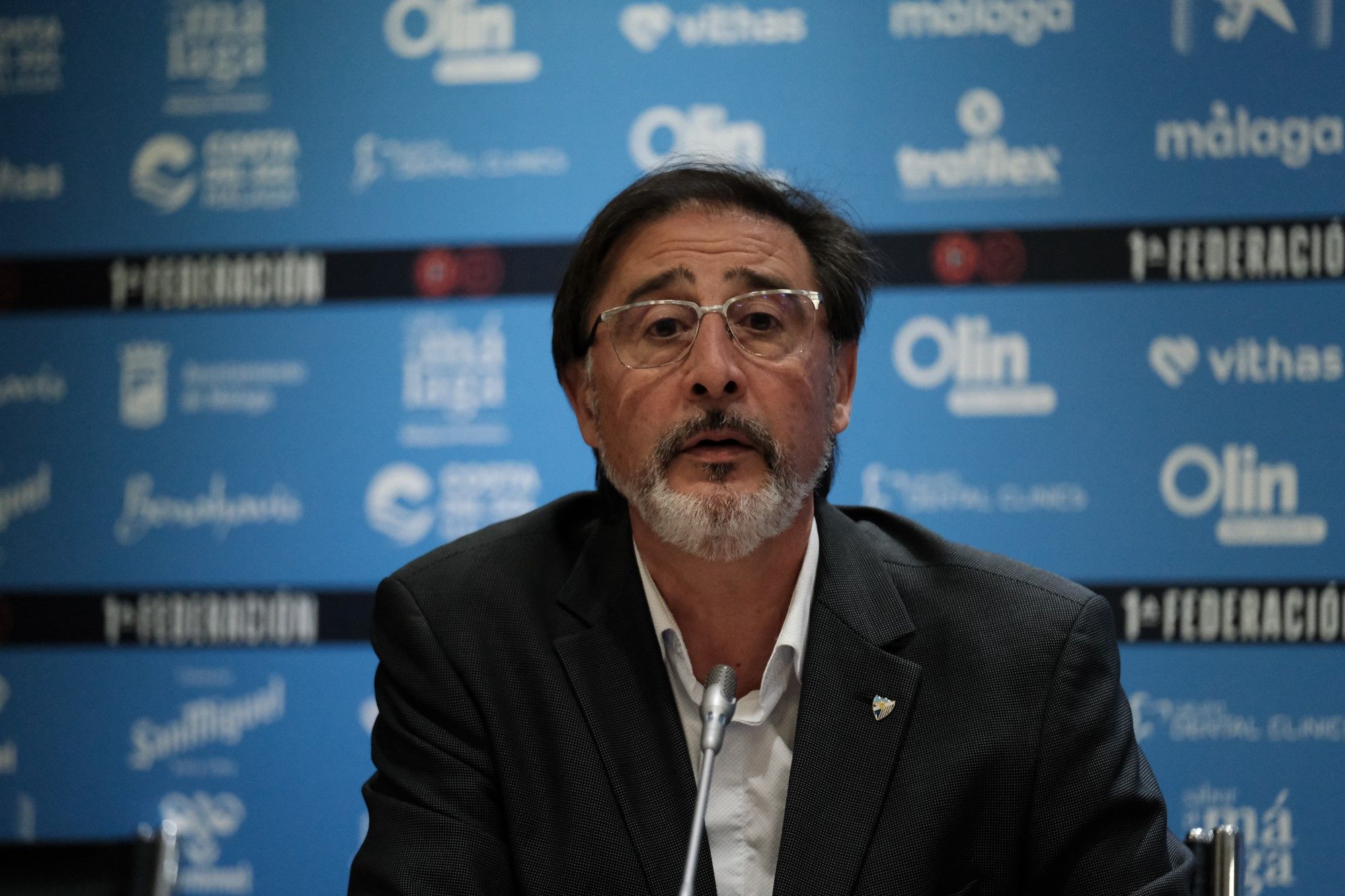 Presentación de David Ferreiro como nuevo jugador del Málaga CF