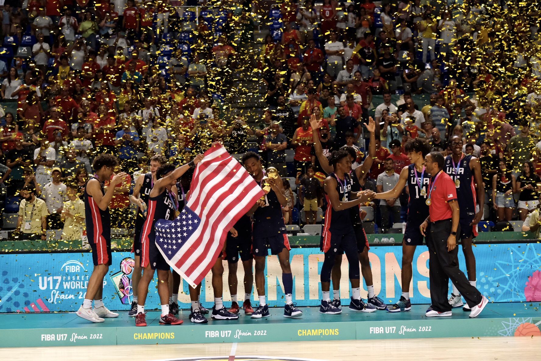 Mundial sub-17 de baloncesto: España 67-79 USA