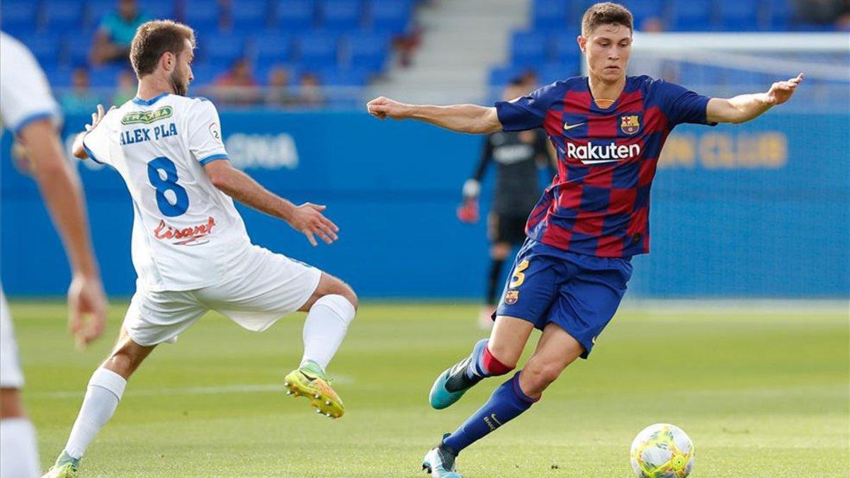 Jorge Cuenca estaba siendo una pìeza clave en el sistema defensivo del Barça B