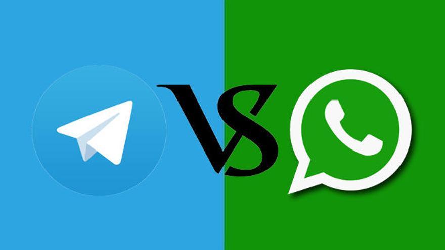 WhatsApp y Telegram comparativa