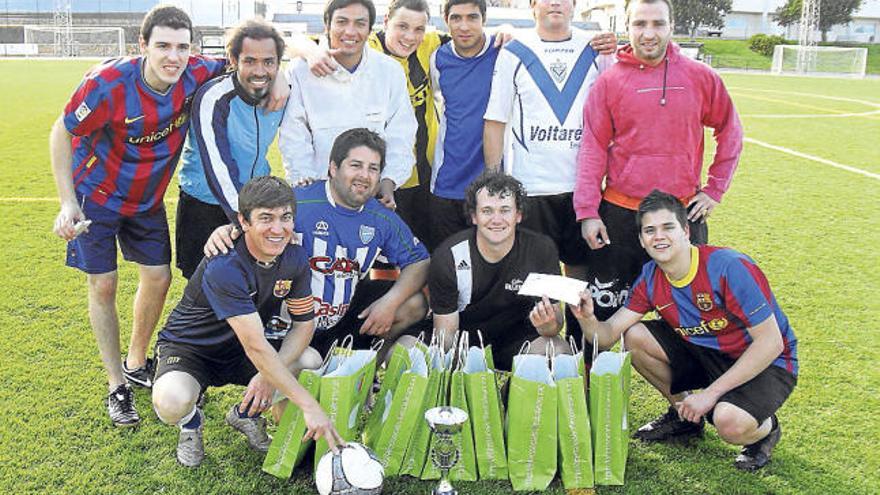 El Cinco Naciones, el equipo campeón.