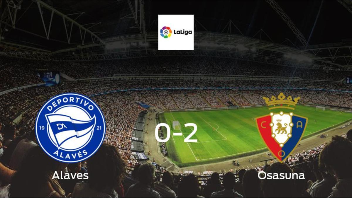 Osasuna travel to Alaves and secure victory