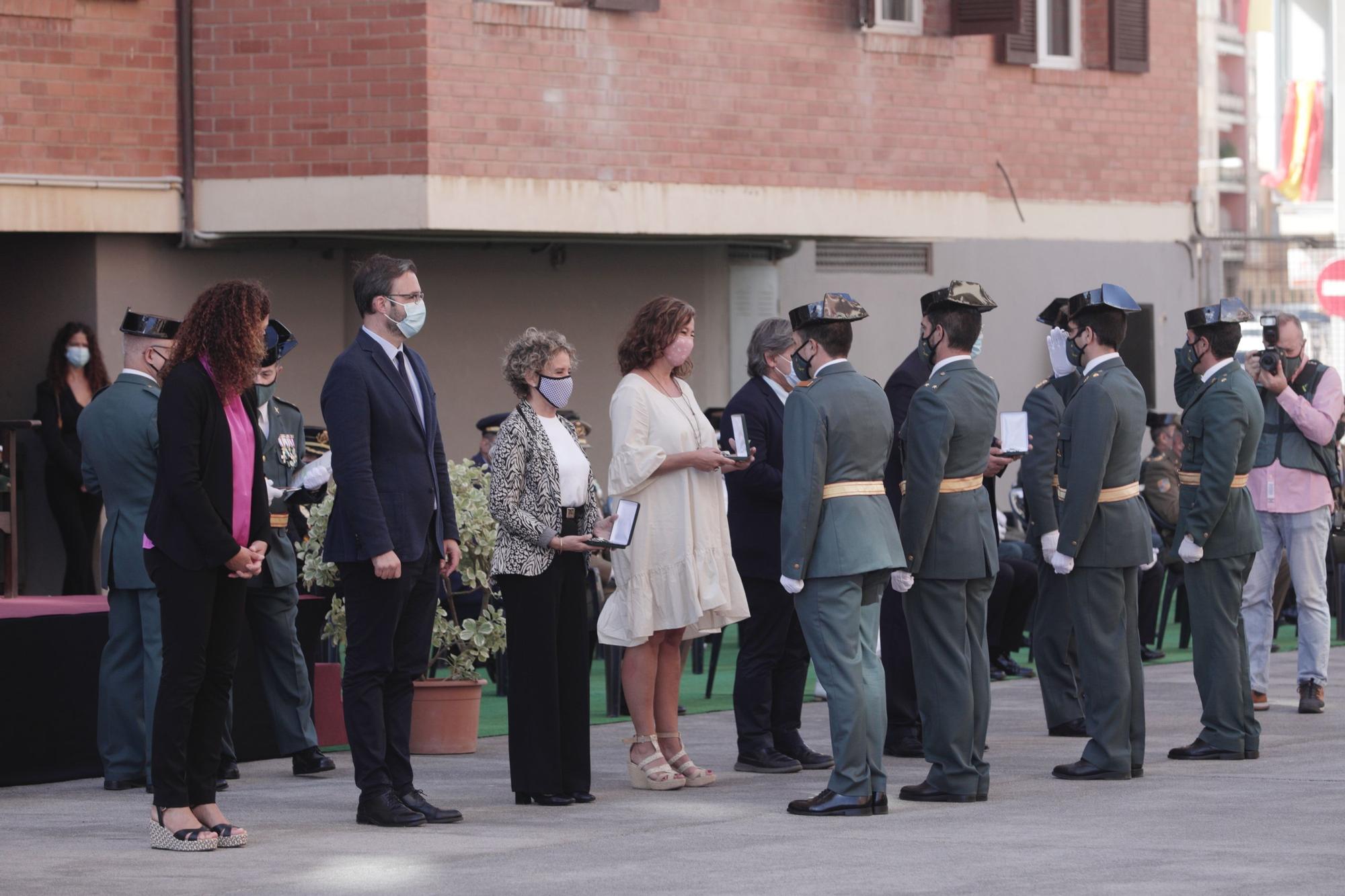 La ‘torrentada’ de Sant Llorenç y la covid copan la patrona de la Guardia Civil