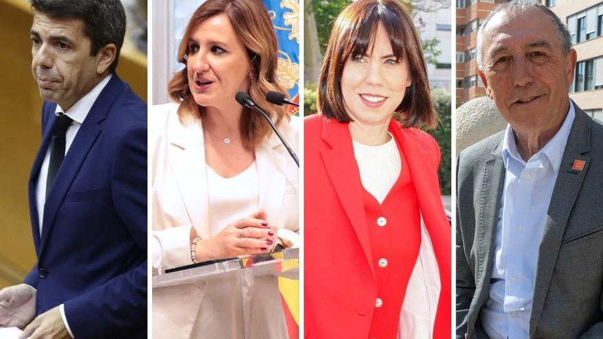 Catalá es la mejor valorada entre los líderes de la Comunidad y Mazón, el peor