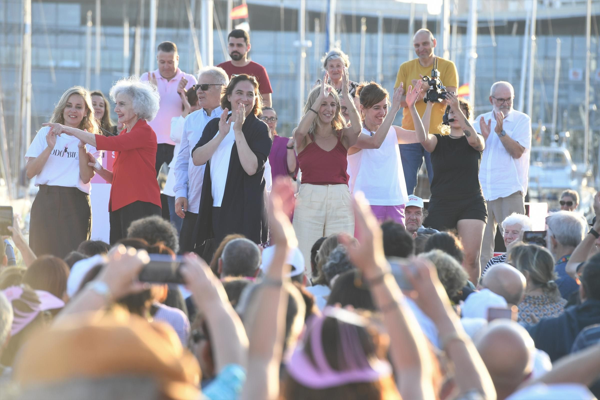 Yolanda Díaz abre campaña en A Coruña