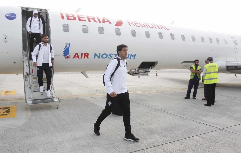 Viaje del Valencia CF a A Coruña