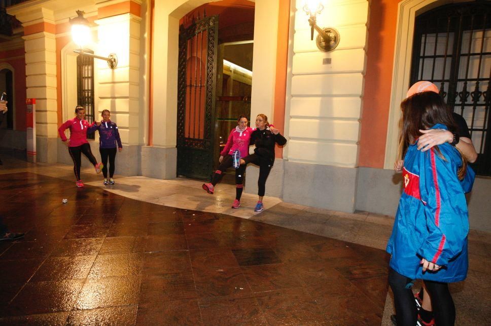 Ni la lluvia frena a las Guerreras