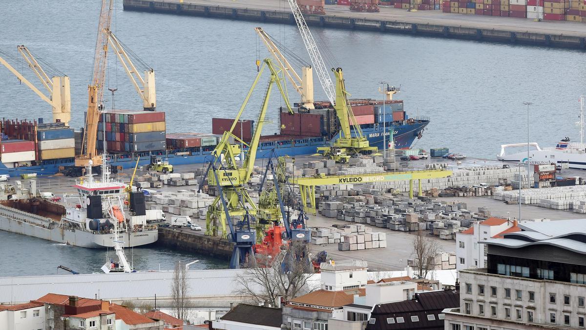 Imagen del muelle Transversal del Puerto de Vigo, donde se tramitó la concesión.