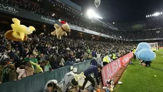 La lluvia de peluches será el próximo 21 de diciembre en el Real Betis – Getafe CF