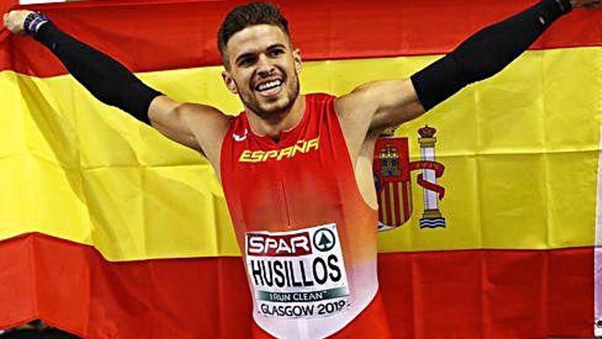 Oscar Husillos se redime con una medalla de plata