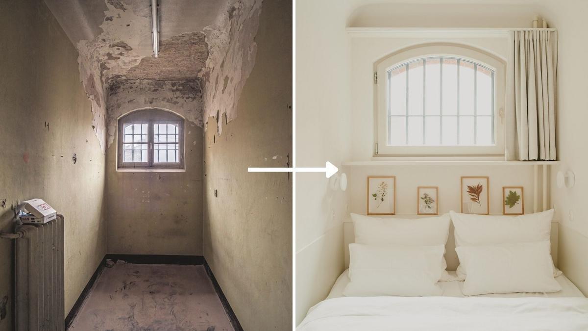 Entre barrotes de lujo: durmiendo en una prisión centenaria de Berlín, hoy hotel boutique