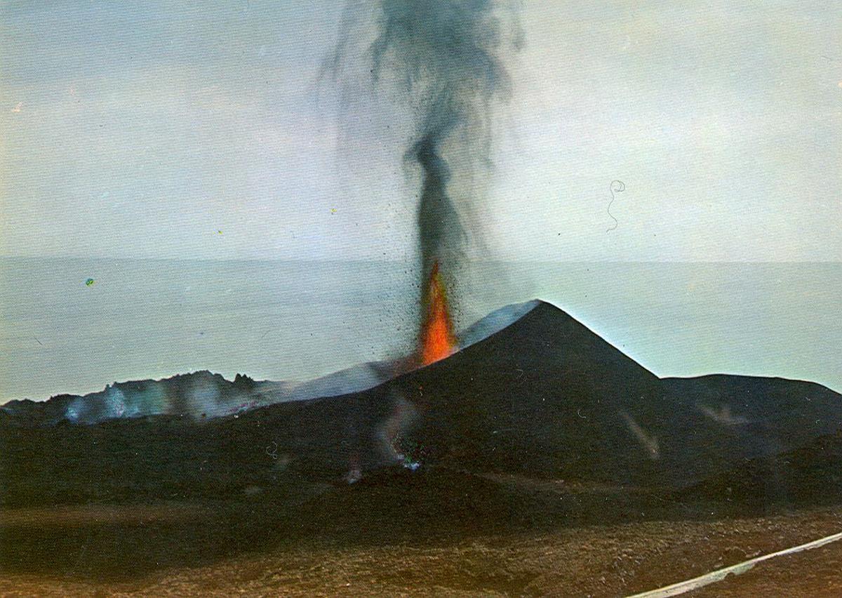 Teneguía, 1971: así fue la última gran erupción volcánica en España