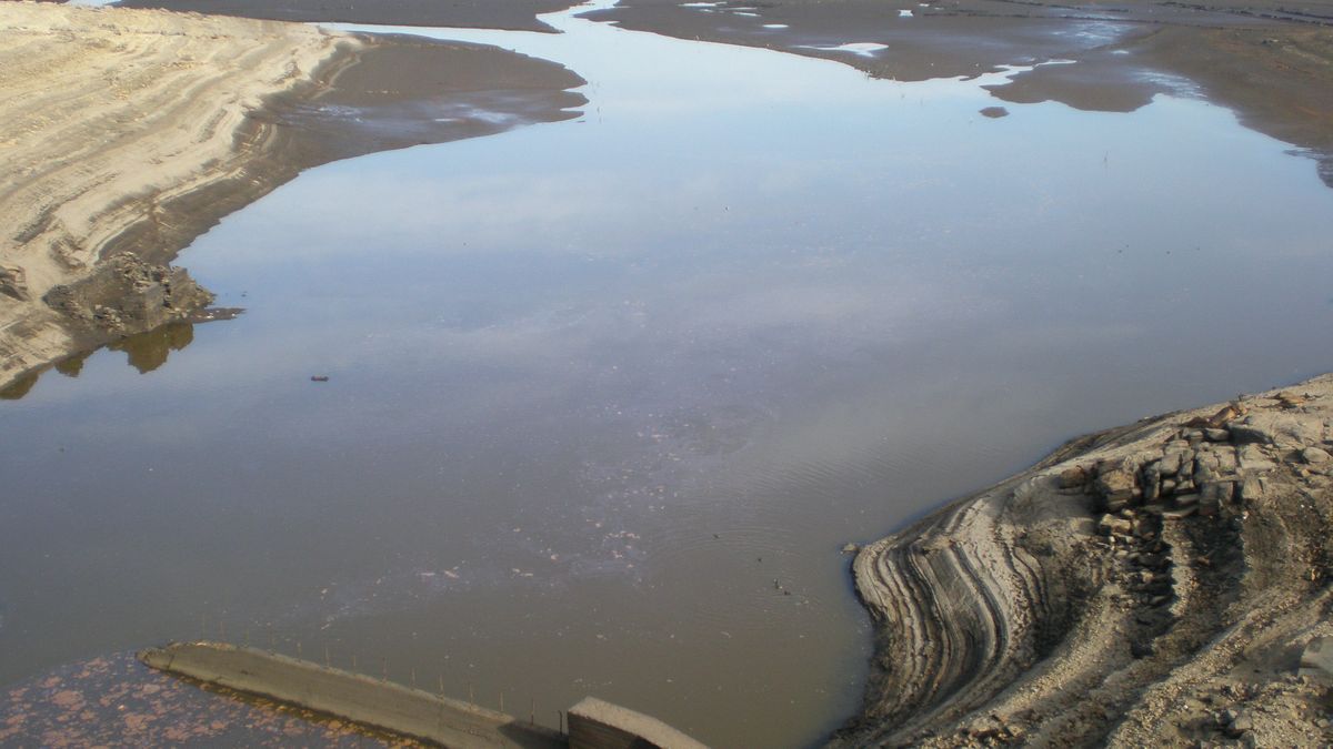 Embalse de Fervenza, en Mazaricos