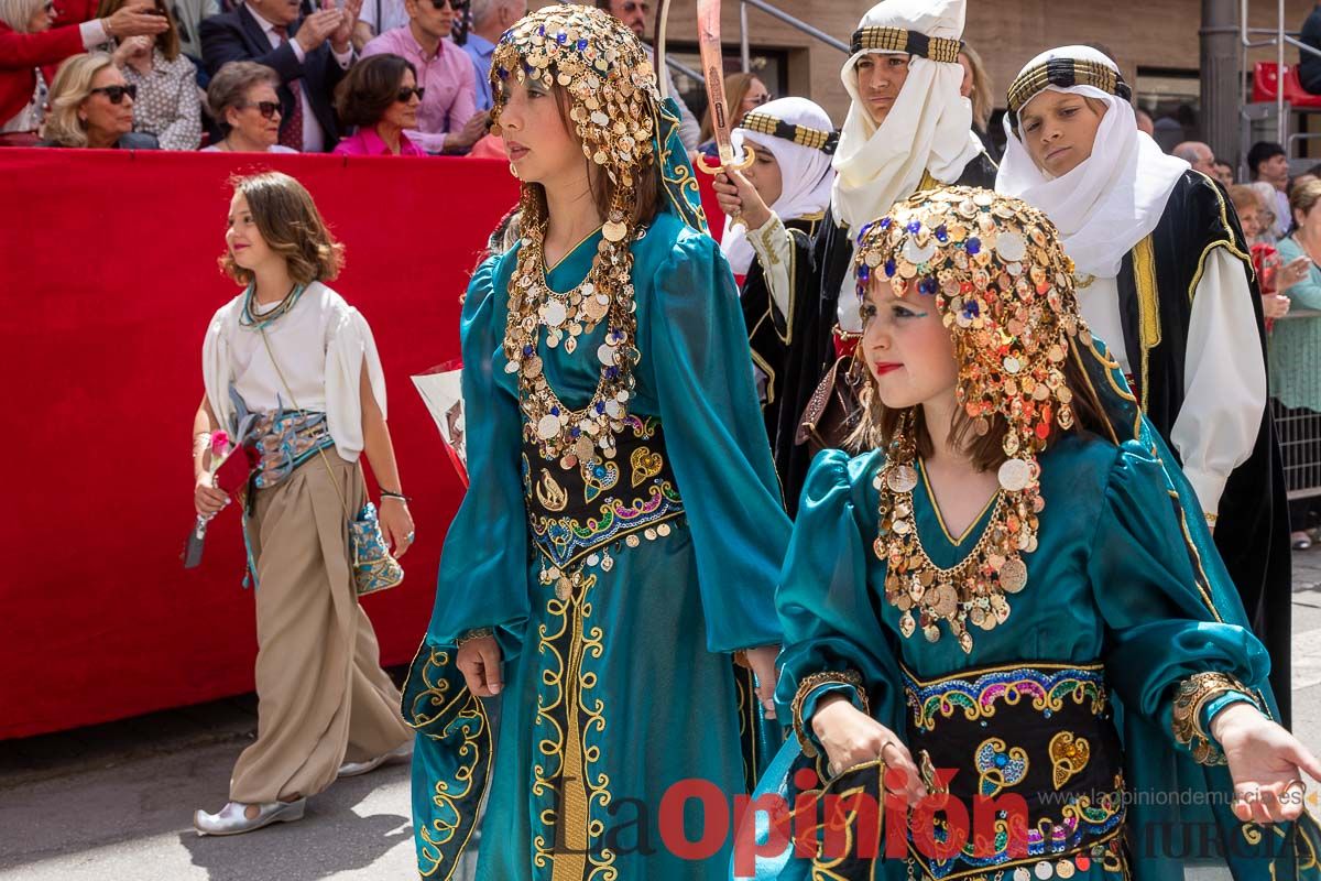 Desfile infantil del Bando Moro en las Fiestas de Caravaca