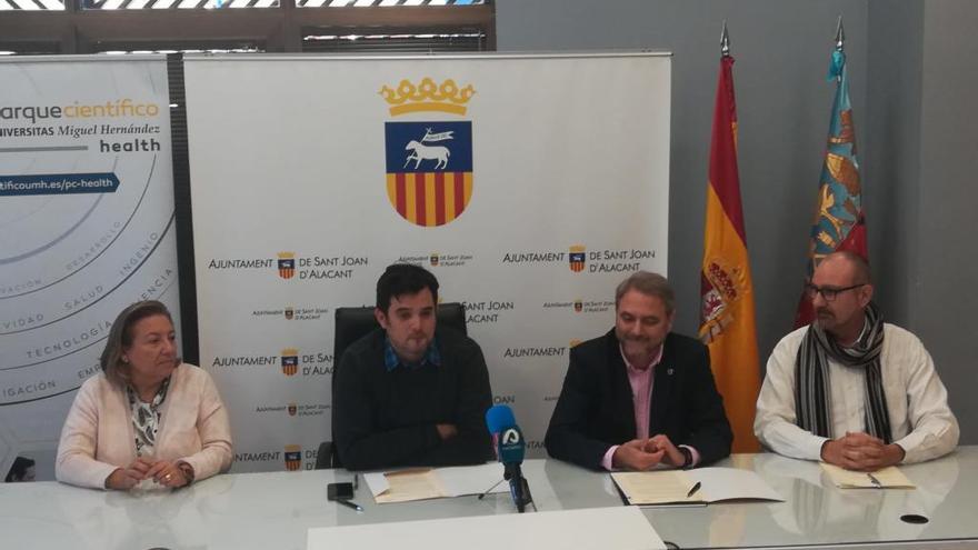 La UMH y Sant Joan impulsan «la innovación y el emprendimiento» con la sede Health del Parque Científico