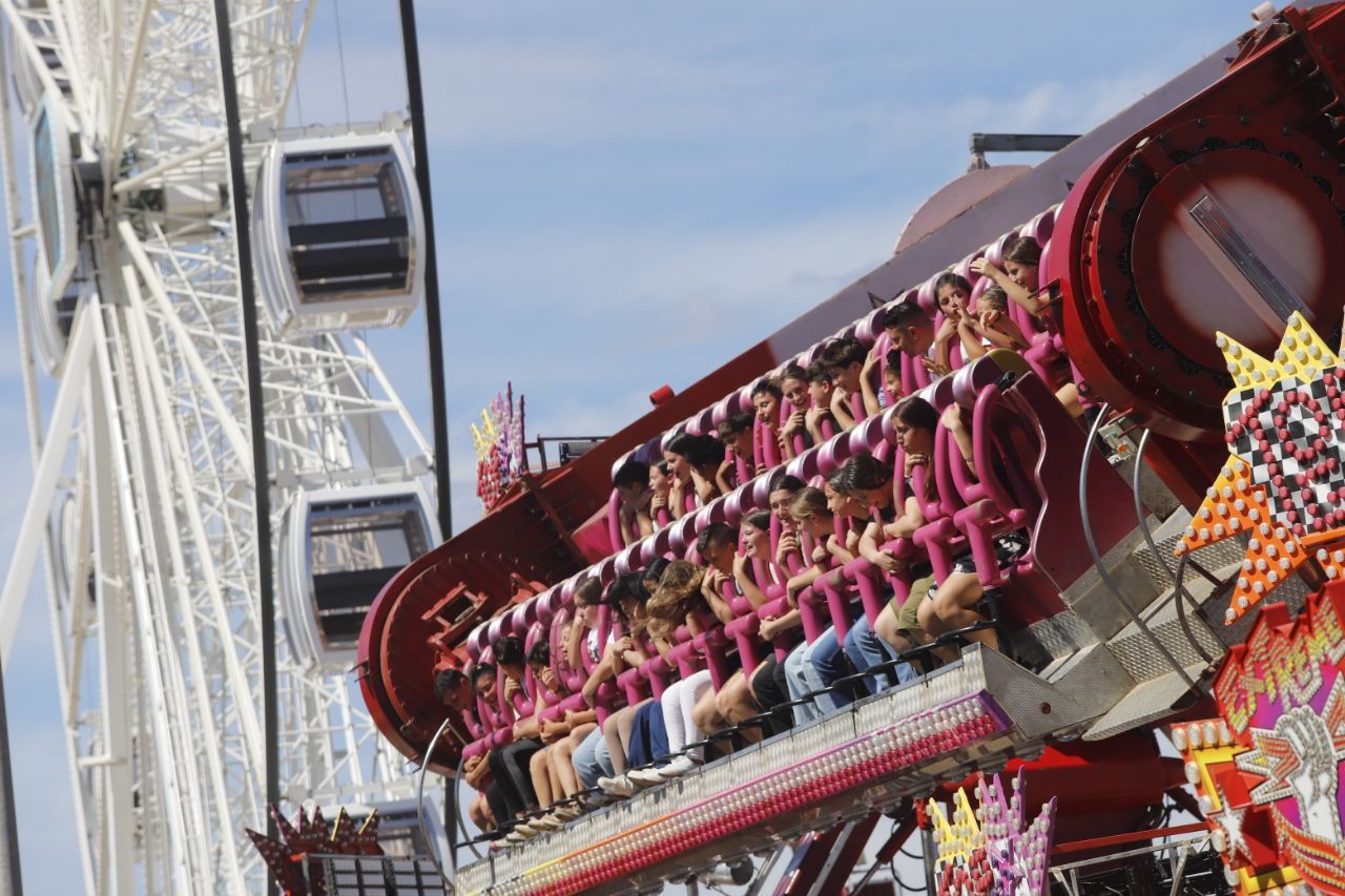 Día grande de las atracciones, en imágenes