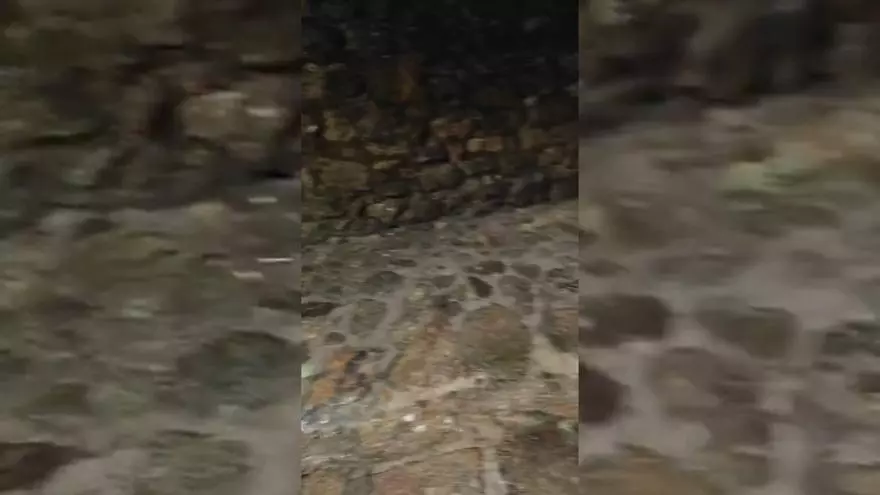Vídeo | Así llueve en Valverde de la Vera