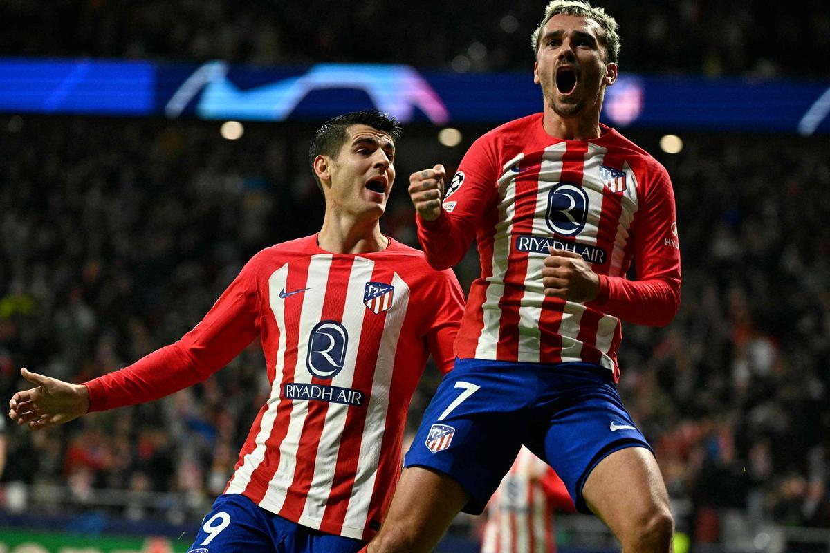 Álvaro Morata y Antoine Griezmann, los grandes protagonistas del Atlético en la Liga