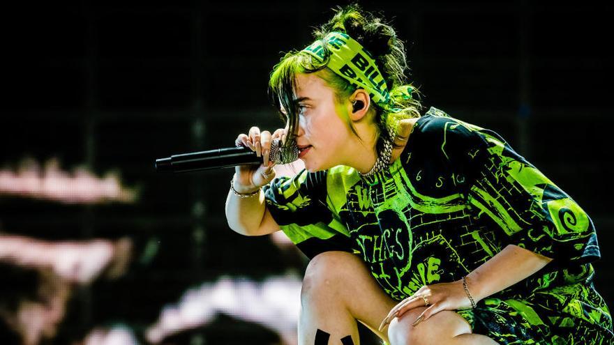 La absoluta ganadora de los últimos premios Grammy, Billie Eilish.