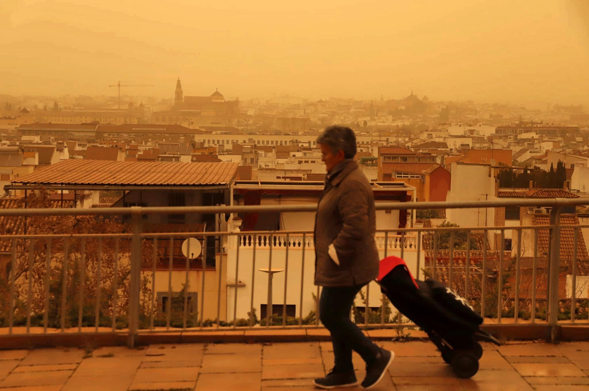 La borrasca Celia deja la ciudad cubierta de barro