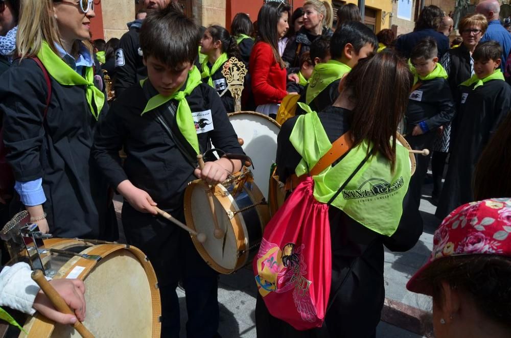 Tamborada infantil 2018 en Mula