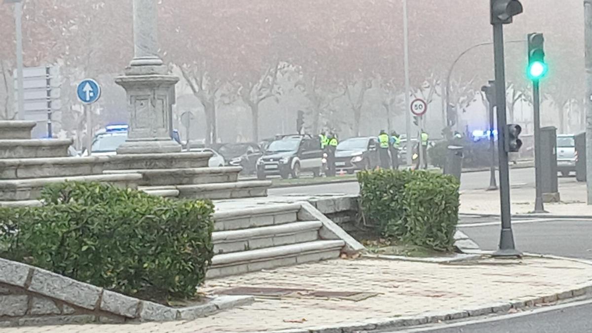 Control de alcohomelia, al primera hora del día de Navidad en Zamora