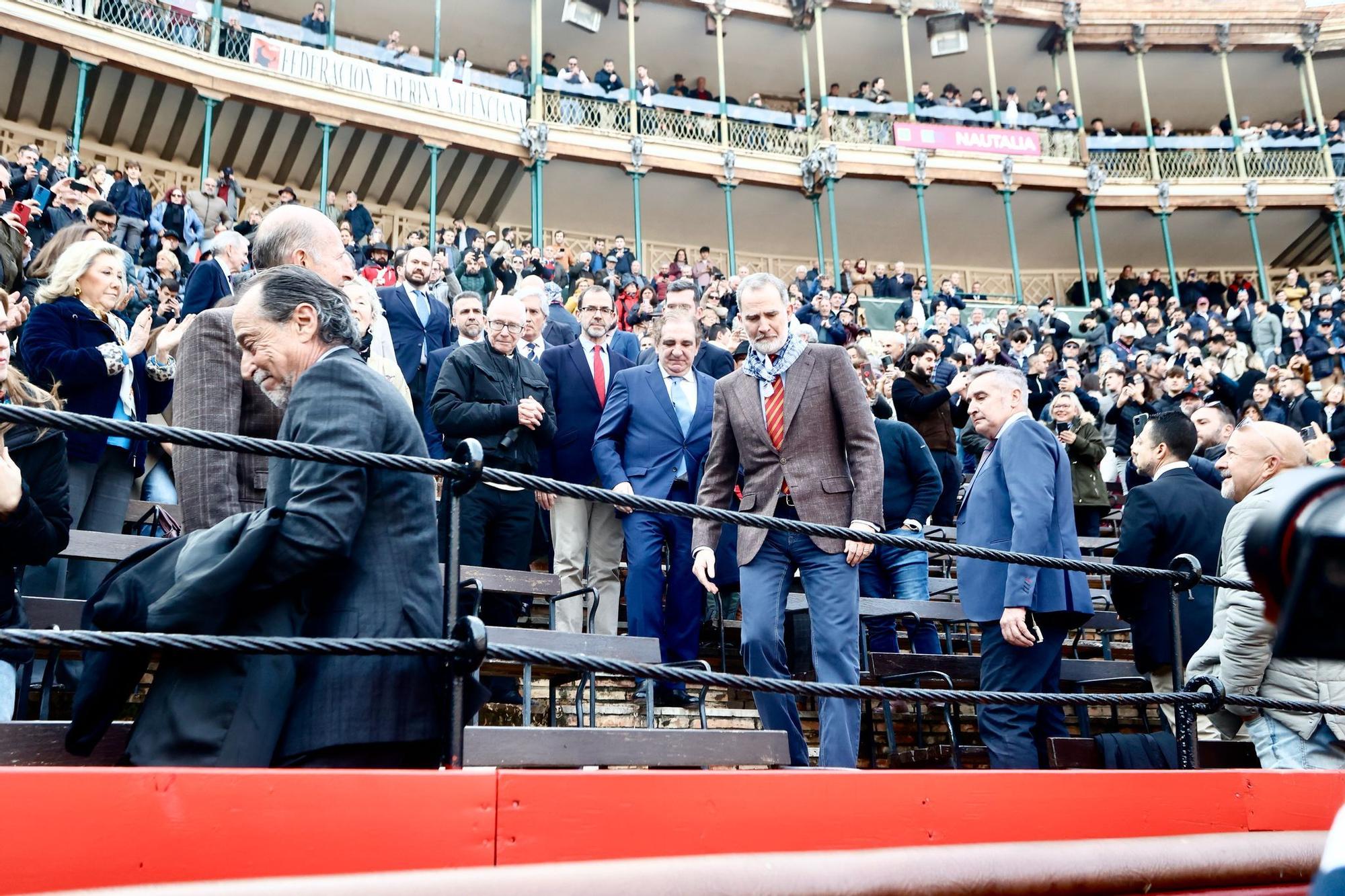 El Rey preside la corrida del 19 de marzo