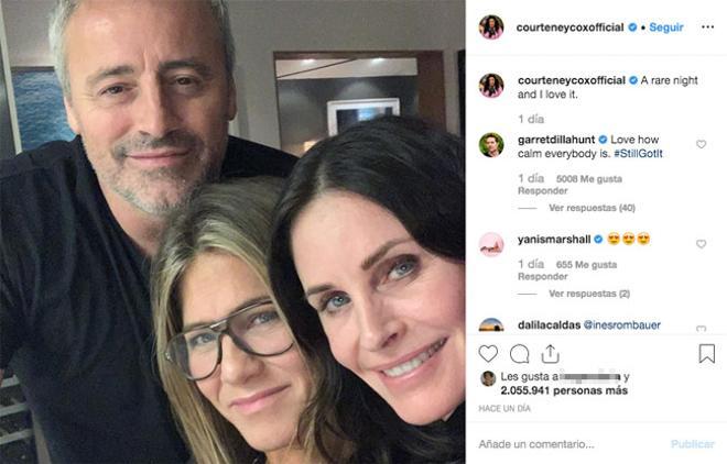 El reencuentro de Joey, Rachel y Monica 25 años después de ‘Friends’