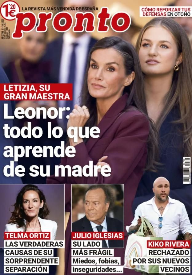 Portada revista Pronto lunes 6 de octubre