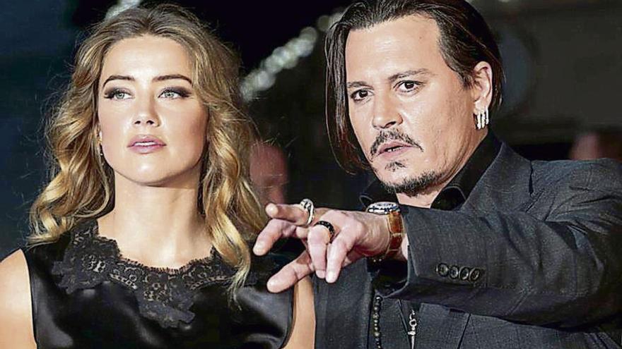 Johnny Depp y Amber Heard en una de sus últimas apariciones públicas. // Reuters