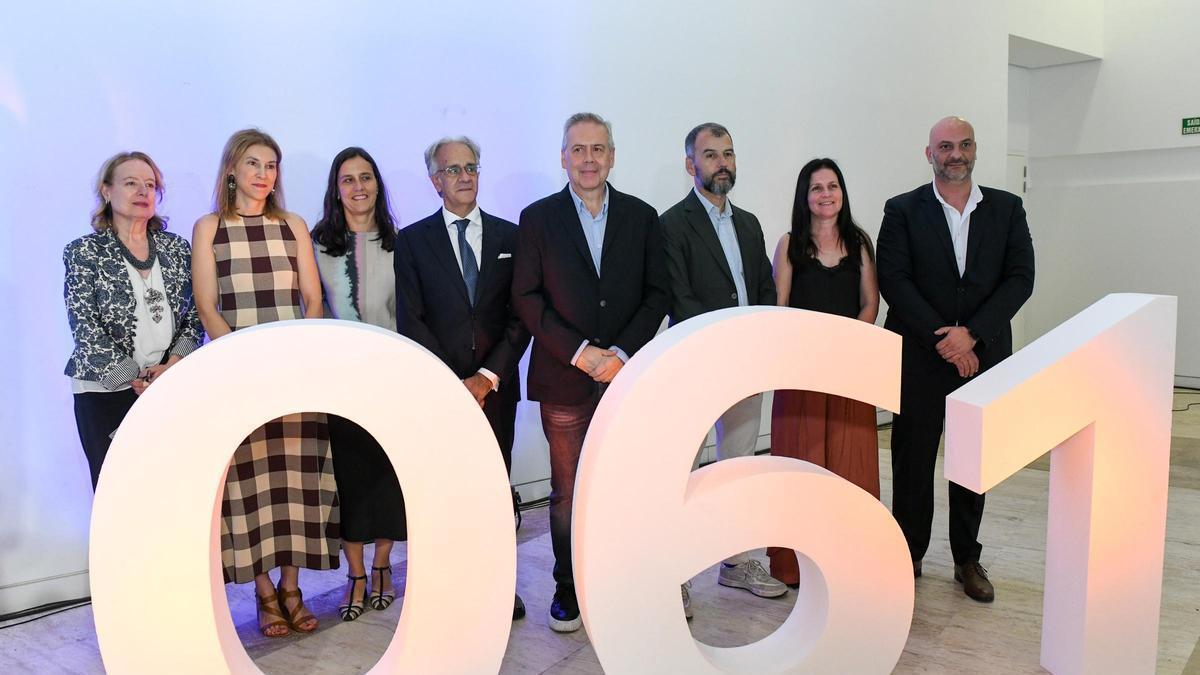 El conselleiro de Sanidade, entre otros, en el 30ª aniversario del 061