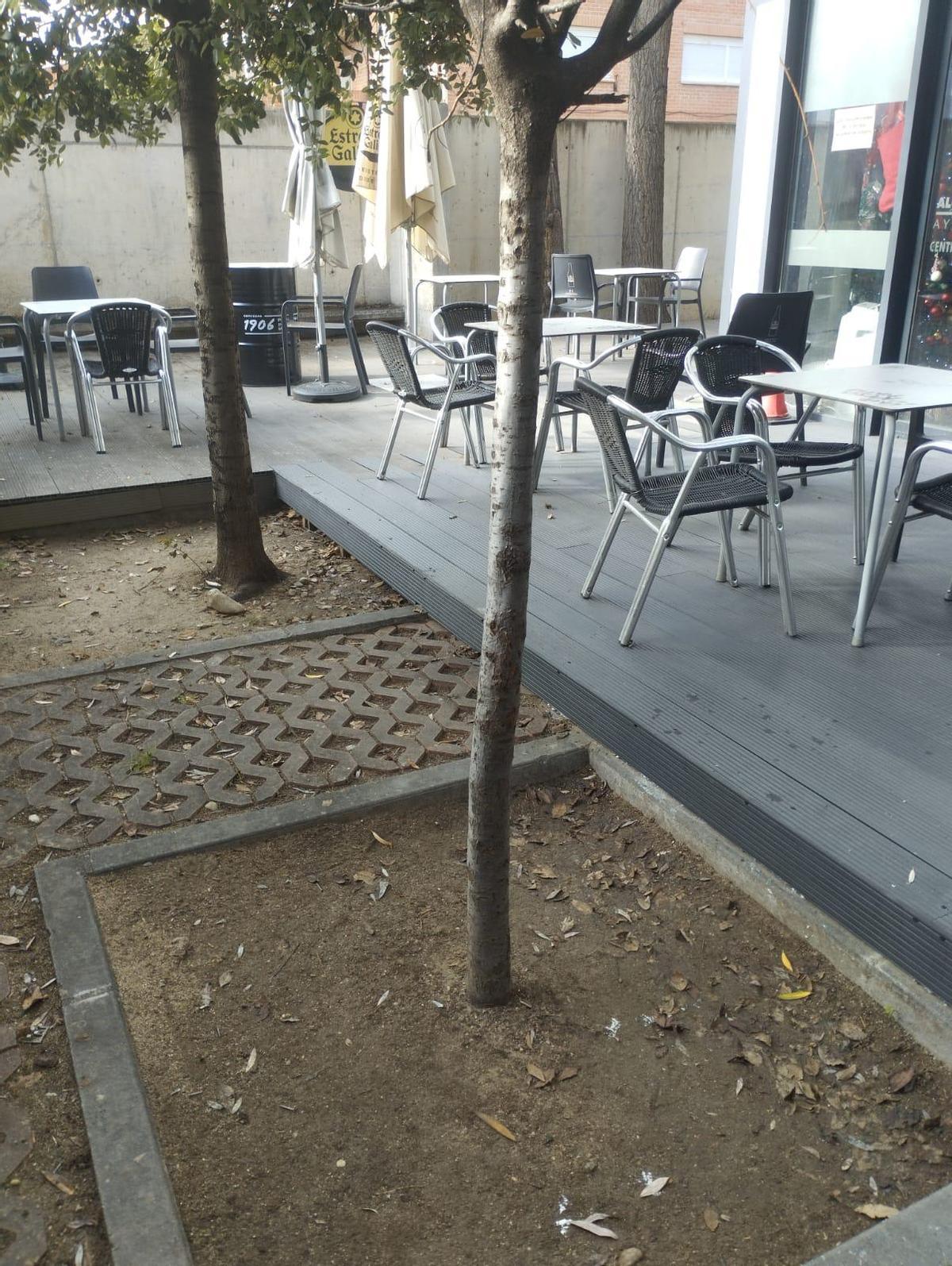 7.562,50 euros fueron destinados al arreglo de la terraza del Centro del Val