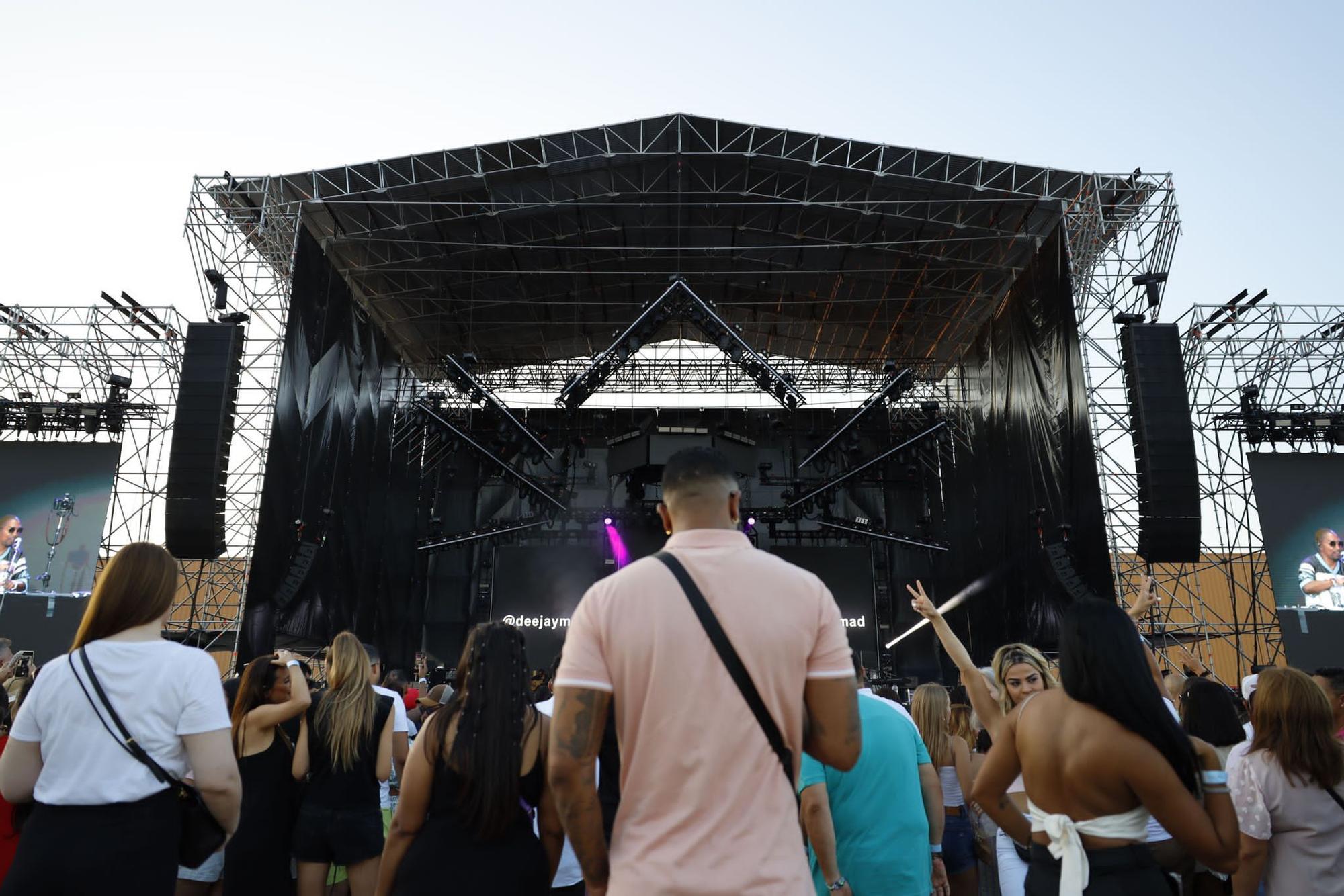 Concierto de Romeo Santos en la Feria de Zaragoza