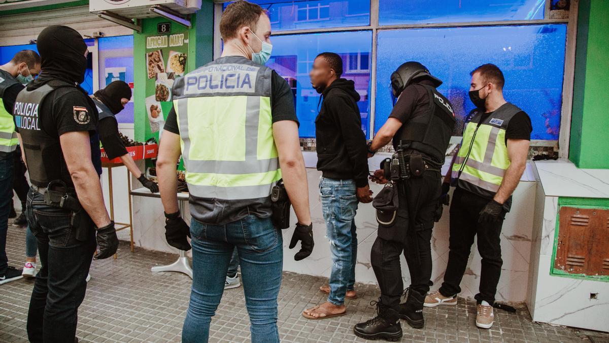 Gran operación contra el tráfico de heroína en Son Gotleu