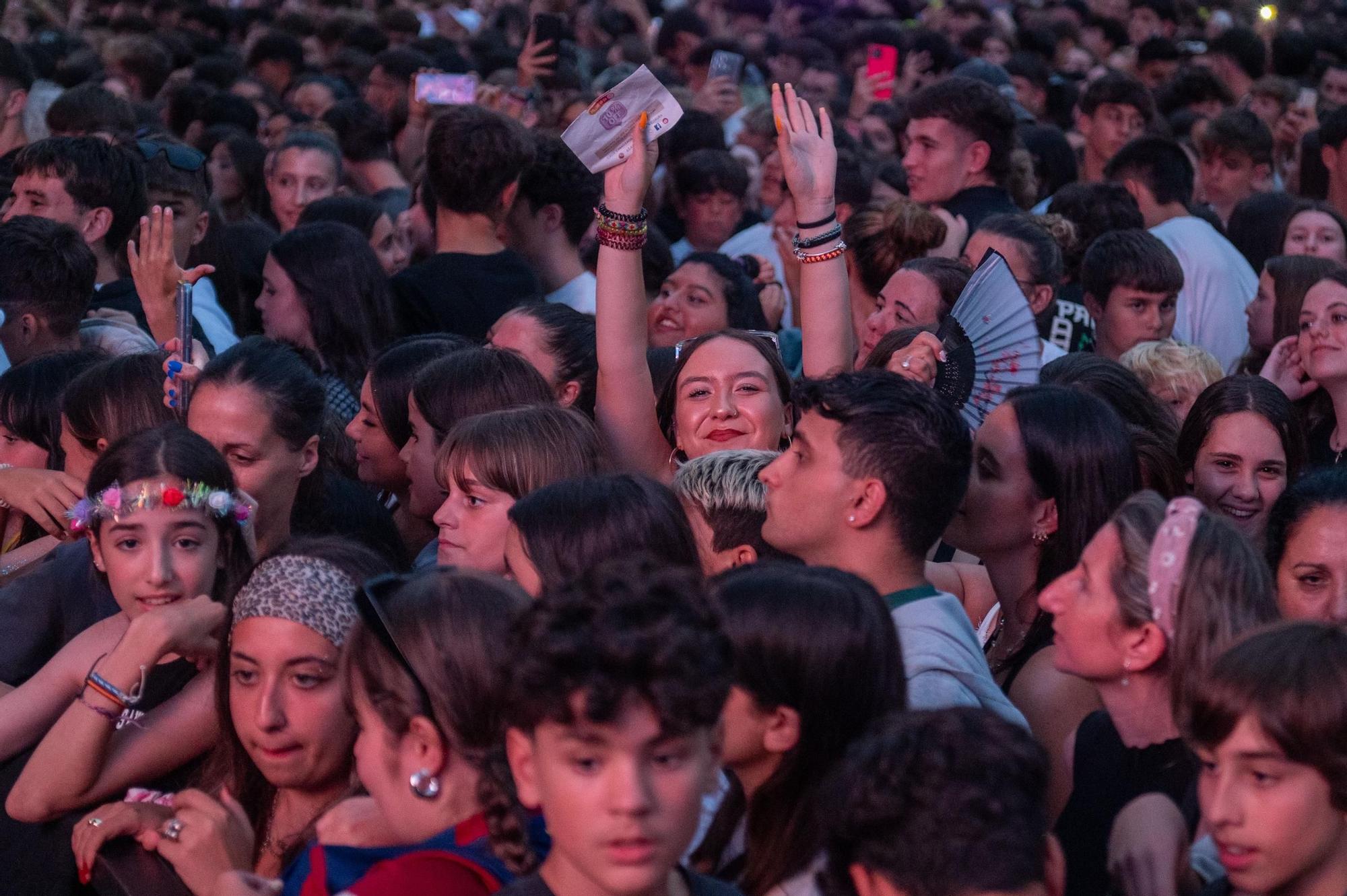 Concierto de Omar Montes en las fiestas de María Pita