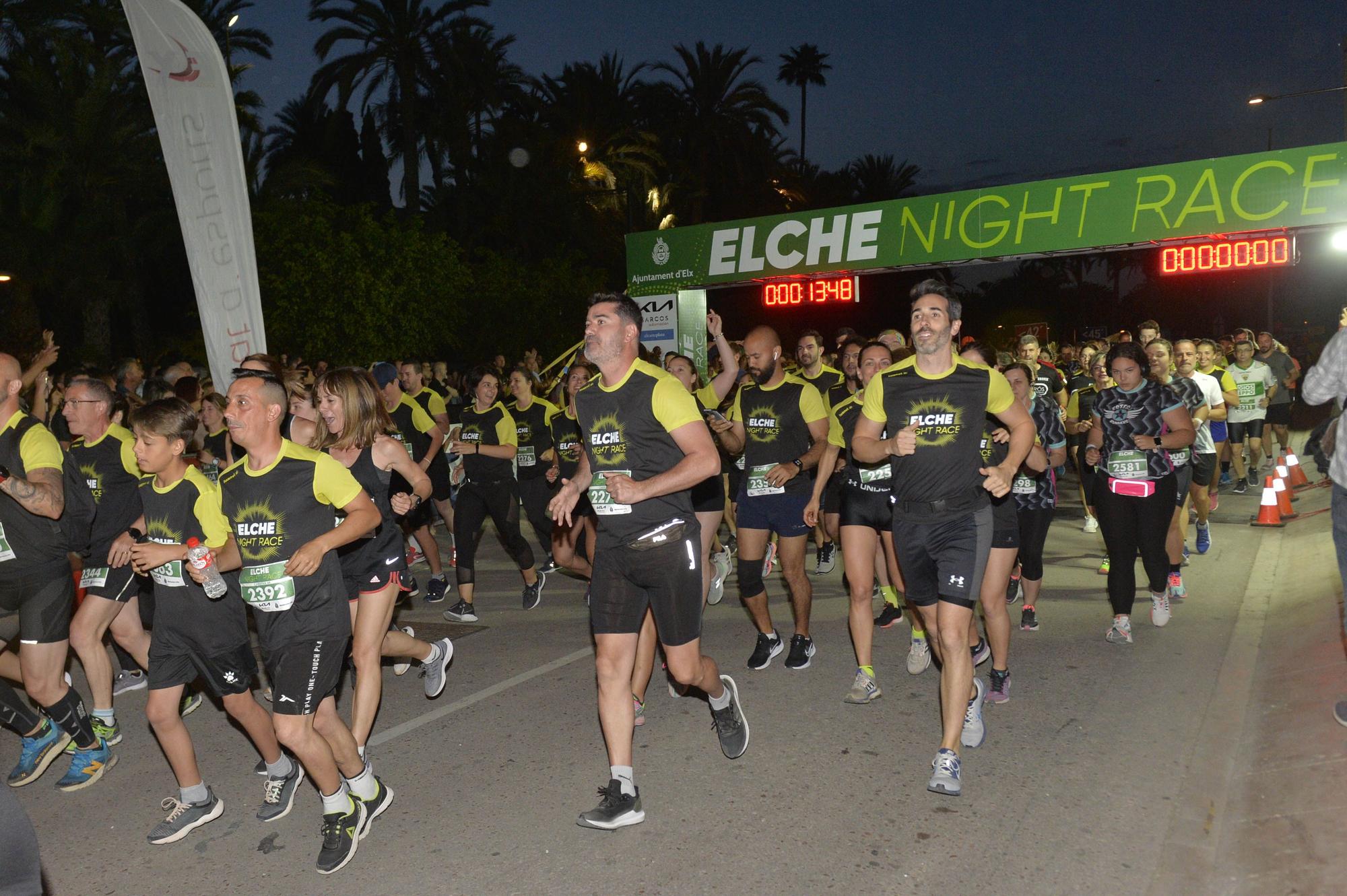 1ª edición de la Carrera nocturna  Elche Night Race