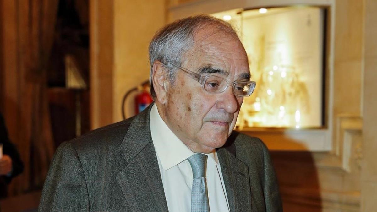 Rodolfo Martín Villa, en un acto en Madrid en el 2014.