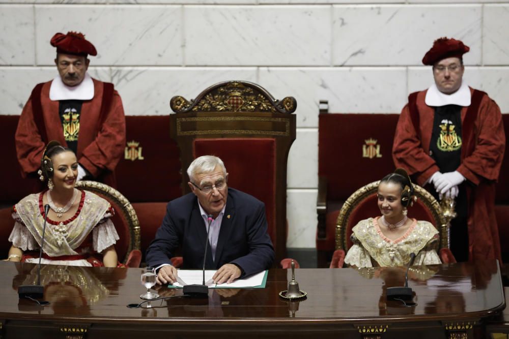 Proclamación de las falleras mayores de València