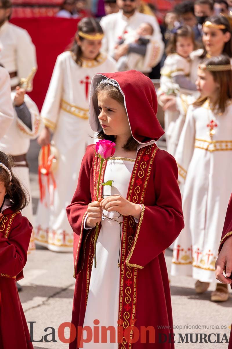 Desfile infantil en las Fiestas de Caravaca (Bando Cristiano)