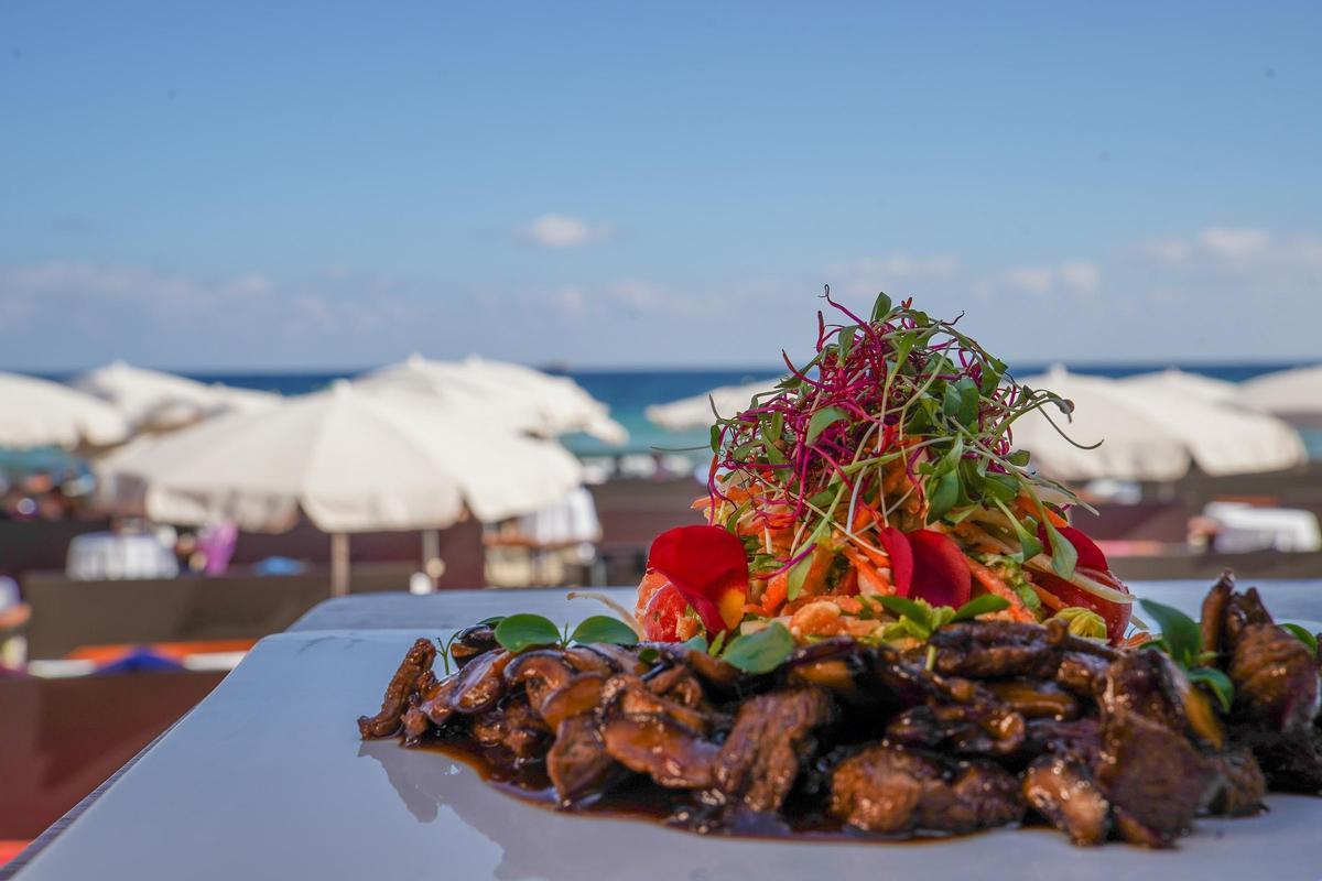 One of the culinary offerings at Nassau Beach Club.