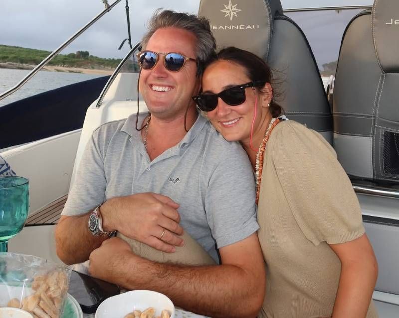 Lucía Pombo y su marido, comenzaban a vivir juntos tras darse el 'sí, quiero'