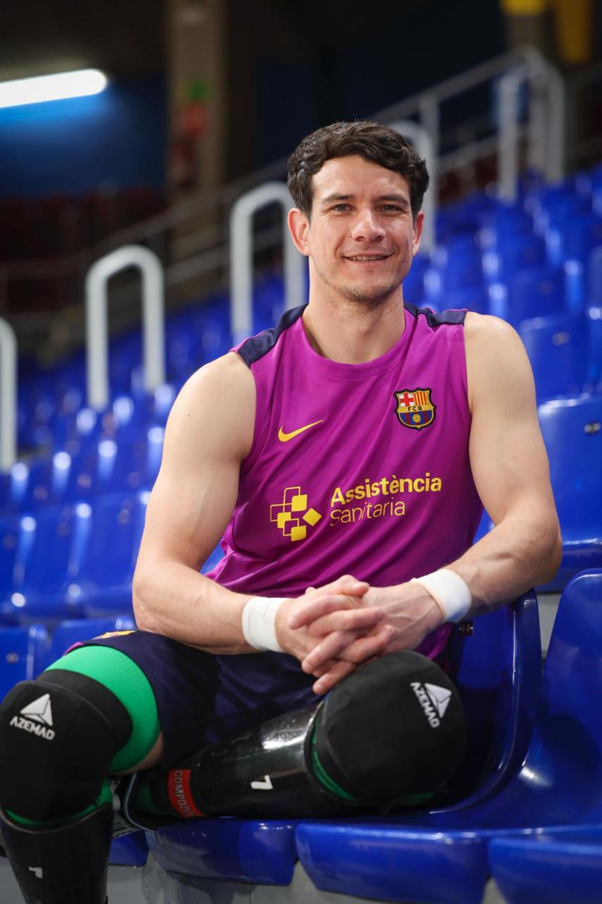 Pablo Álvarez afronta su última temporada en el Barça