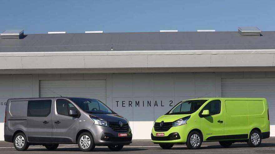 Con las combinaciones de los dos largos, las alturas y las cabinas, la Renault Trafic permite hasta 270 variantes