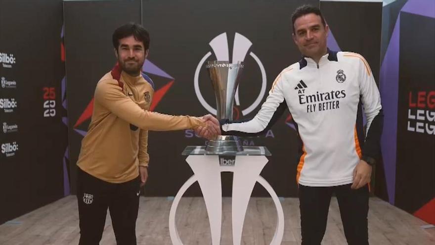 Barça y Real Madrid, a por la Supercopa
