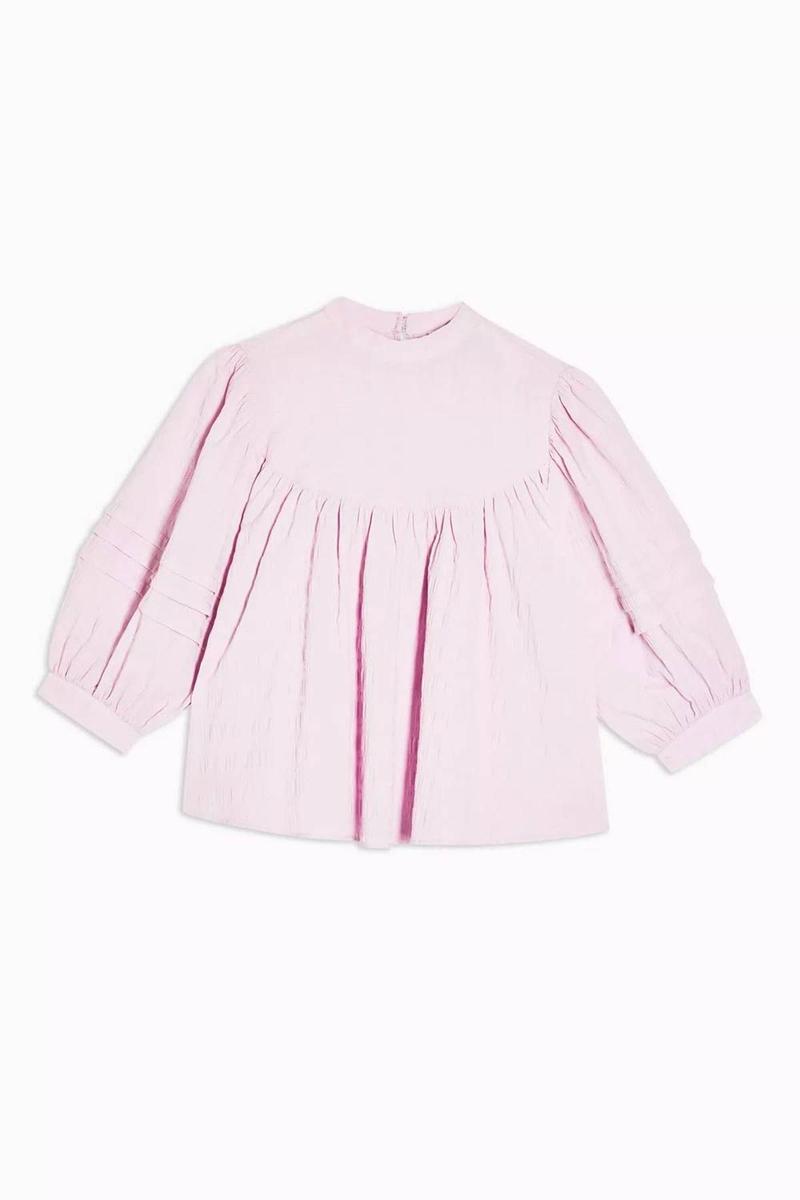 Blusa en rosa pastel de Topshop. (Precio: 36 euros)